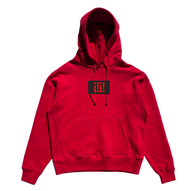 i!i! HOODIE (EXCLUSIVE RED!)